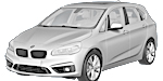 BMW F45 U1216 Fault Code